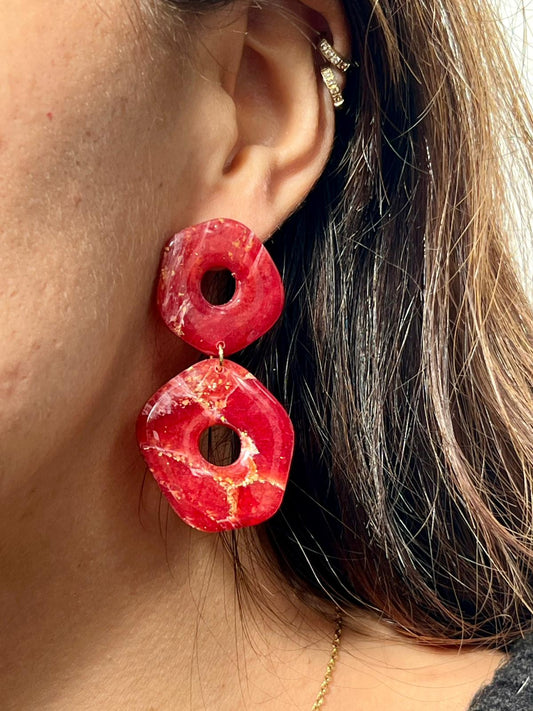 Olivia mármol burdeos