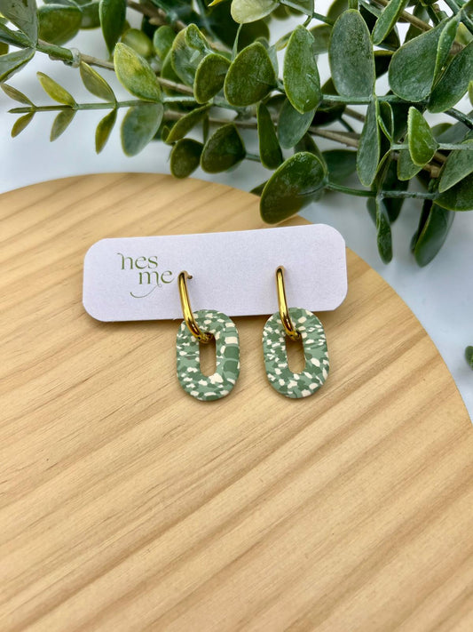 Mini Clers estampado verde