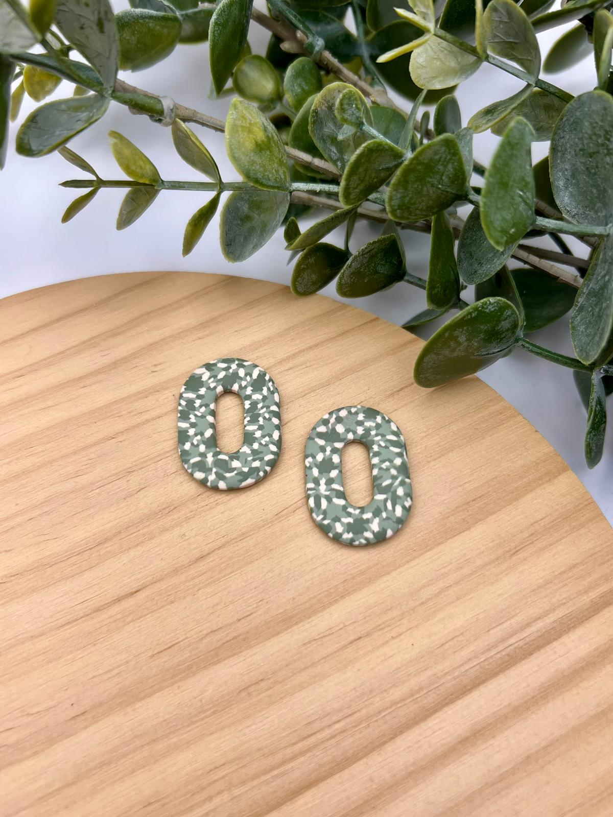 Clers estampado verde