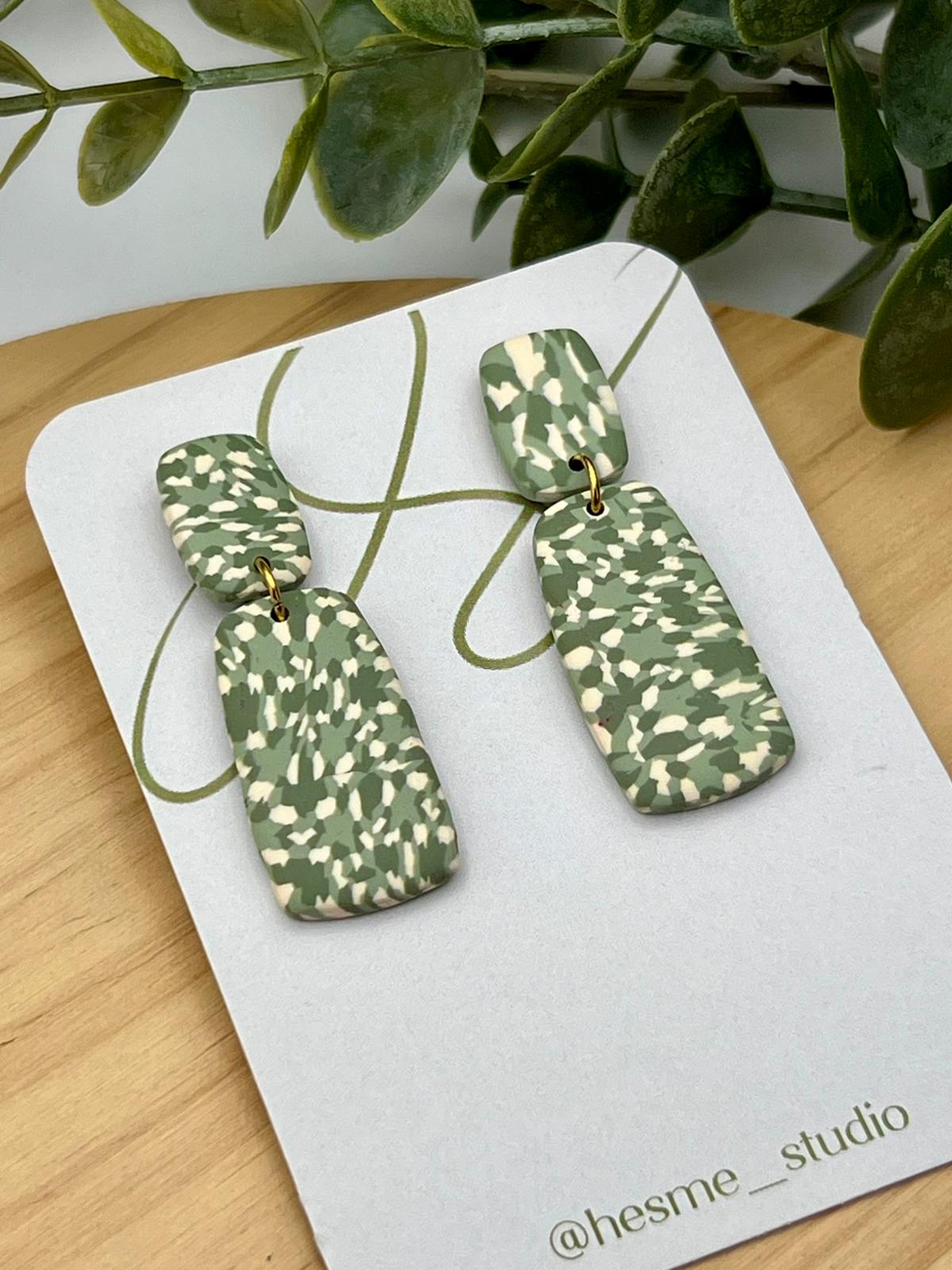 Siena estampado verde